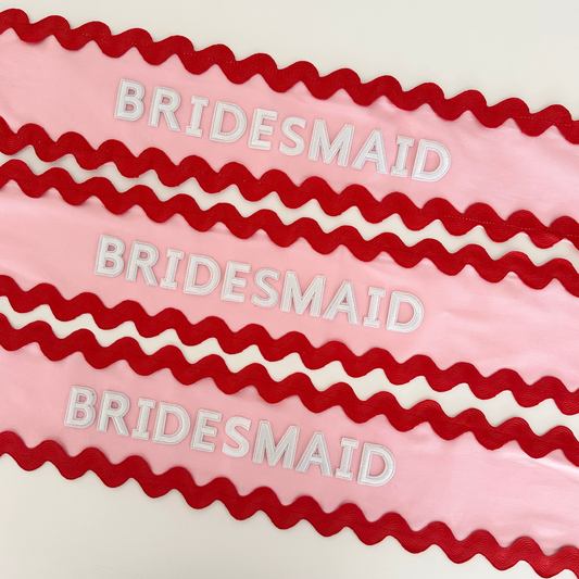 Bridesmaid bundle - Pink / Red